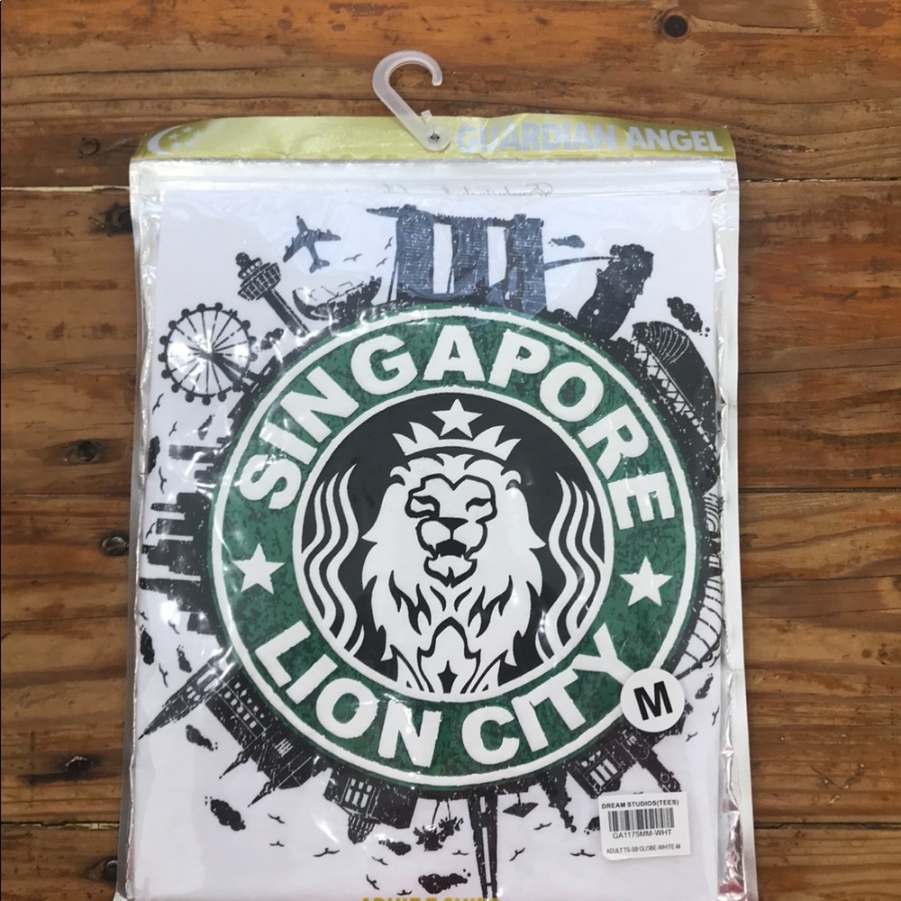 Singapore Starbucks T-shirt Parody